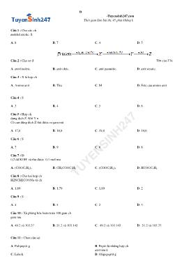 Đề thi học kì 1 môn địa lí thời gian làm bài thi 45 phút không kể thời gian phát đề